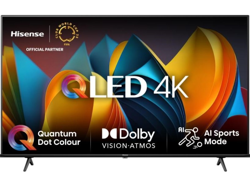 Hisense 55E7NQ TV 139.7 cm (55) 4K Ultra HD Smart TV Wi-Fi Black 330 cd/m² 55E7NQ – HISENSE Телевизори