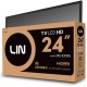 LIN 24LHDD06 HD Ready DVB-T2 Black 24LHDD06 – LIN Телевизори