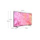 Samsung Series 6 QE43Q60CAUXXH TV 109.2 cm (43) 4K Ultra HD Smart TV Wi-Fi Grey QE43Q60CAUXXH – Samsung Телевизори