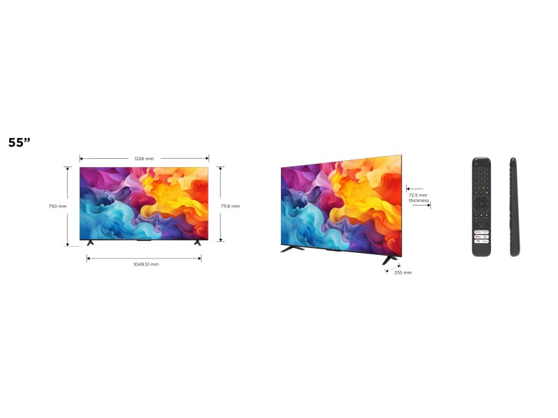 TCL P655 55P655 4K LED Google TV 55P655 – TCL Телевизори
