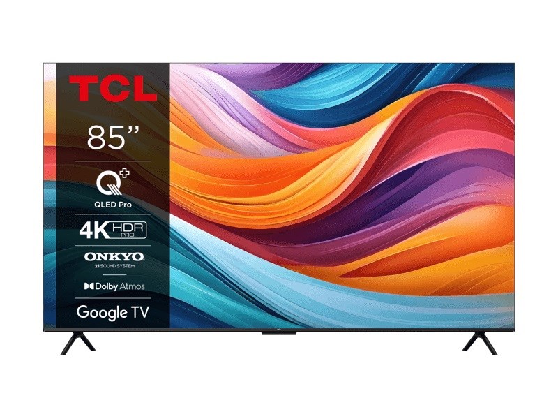 TCL T7B Series 85T7B TV 2.16 m (85) 4K Ultra HD Smart TV Wi-Fi Titan 450 cd/m² TCL T7B Series 85T7B TV 2.16 m (85) 4K Ultra HD Smart TV Wi-Fi Titan 450 cd/m² 85T7B – TCL Телевизори