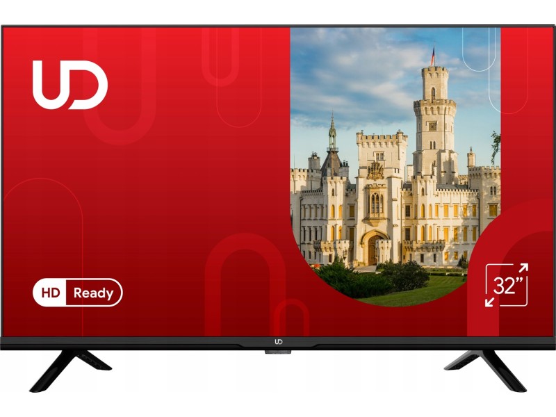 TV 32’ UD 32DW4210 HD, LED, PAL, SECAM, DVB-T2/S2 8594213440644 – UD Телевизори