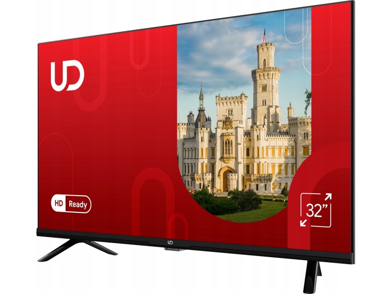 TV 32’ UD 32DW4210 HD, LED, PAL, SECAM, DVB-T2/S2 8594213440644 – UD Телевизори