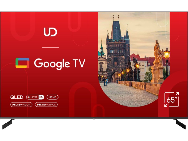 UD 65 TV 65QGU7210S 4K Ultra HD, Q-LED, DVB-T/T2/C 8594213440521 – UD Телевизори
