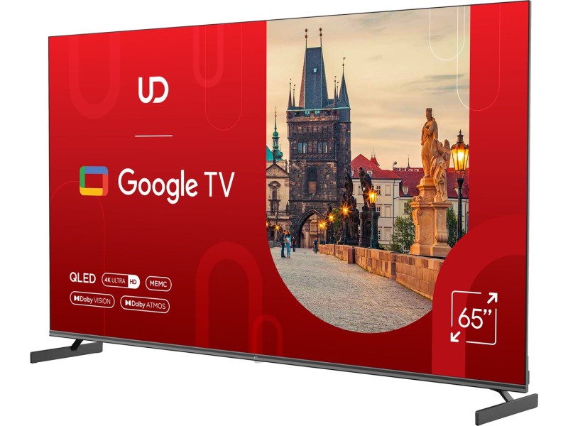 UD 65 TV 65QGU7210S 4K Ultra HD, Q-LED, DVB-T/T2/C 8594213440521 – UD Телевизори