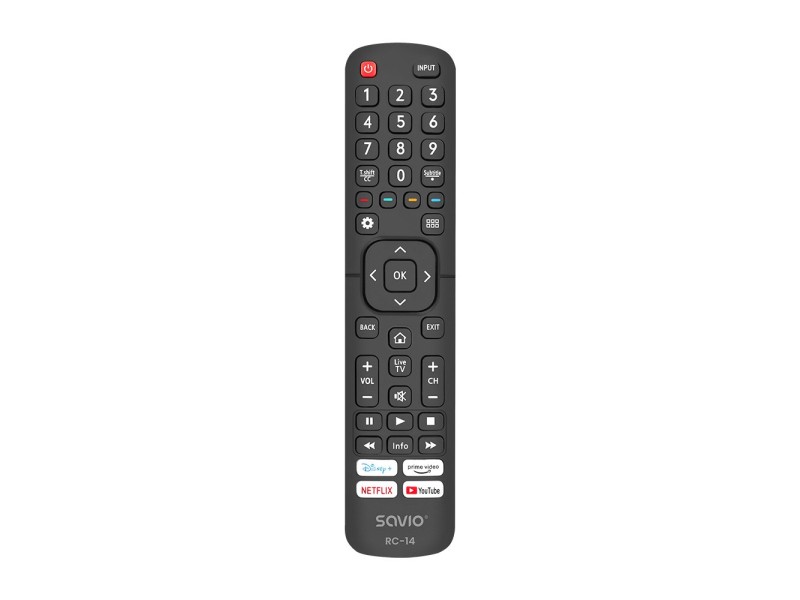 SAVIO RC-14 Universal remote control/replacement for HISENSE, SMART TV RC-14 – SAVIO Дистанционни за телевизори