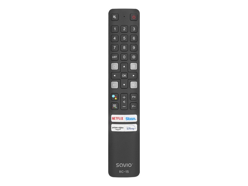 SAVIO RC-15 universal remote control/replacement for TCL , SMART TV RC-15 – SAVIO Дистанционни за телевизори