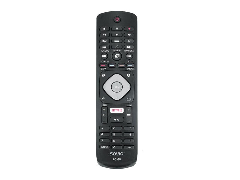 SAVIO Universal remote controller/replacement for PHILIPS TV RC-10 IR Wireless RC-10 – SAVIO Дистанционни за телевизори