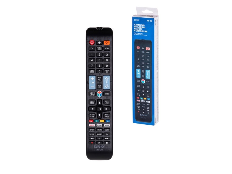 Savio RC-09 Infrared remote control Smart TV RC-09 – SAVIO Дистанционни за телевизори