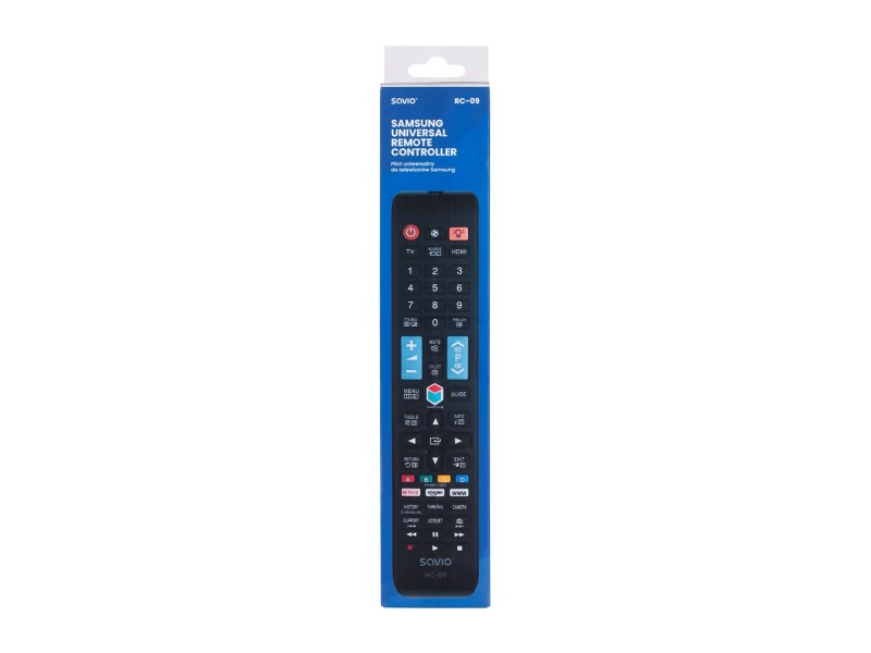 Savio RC-09 Infrared remote control Smart TV RC-09 – SAVIO Дистанционни за телевизори