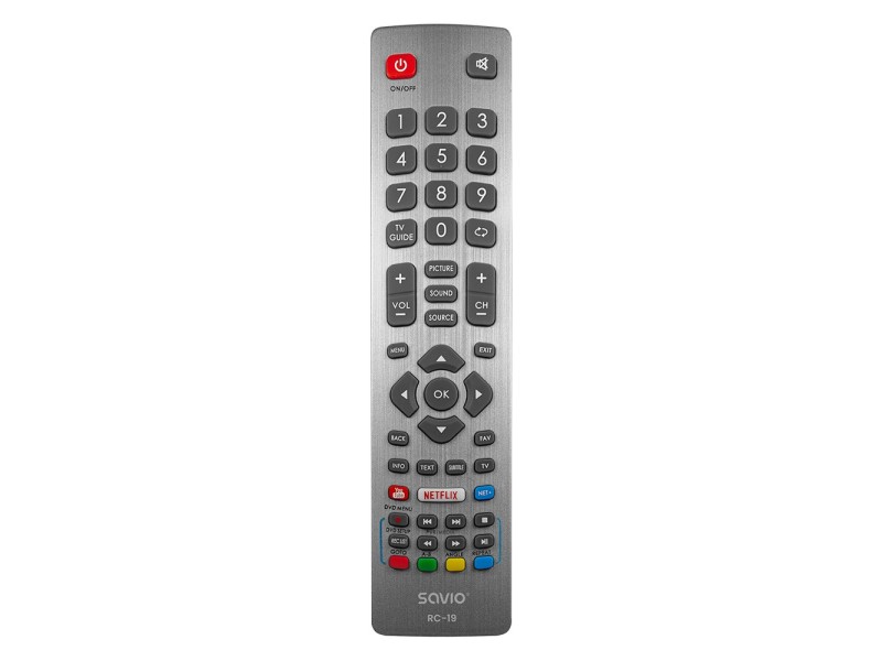 Savio RC-19 remote control Universal Savio RC-19 remote control Universal RC-19 – SAVIO Дистанционни за телевизори