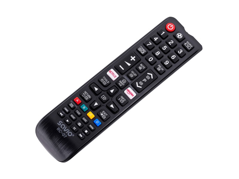 Savio SAVIO Universal remote controller/replacement for SAMSUNG TV RC-07 IR Wireless TV RC-07 – SAVIO Дистанционни за телевизори