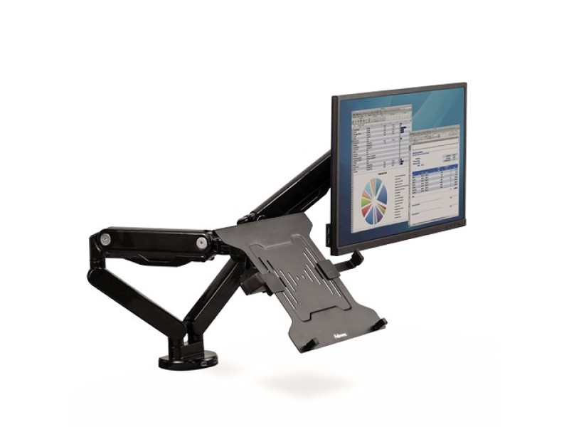 Fellowes Ergonomics laptop base for monitor arms - VESA mounts 8044101 – FELLOWES Стойки