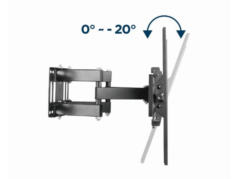 Gembird WM-70ST-01 TV mount 177.8 cm (70) Black Gembird WM-70ST-01 TV mount 177.8 cm (70) Black WM-70ST-01 – GEMBIRD Стойки