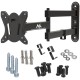 Maclean MC-417 Full Motion TV Monitor Wall Mount 13-32 30kg max. VESA 100x100 Black Powder Coated Universal Holder Bracket Adjustable Wall Distance Rotating Tilting MC-417 – Maclean Стойки