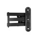 Maclean MC-417 Full Motion TV Monitor Wall Mount 13-32 30kg max. VESA 100x100 Black Powder Coated Universal Holder Bracket Adjustable Wall Distance Rotating Tilting MC-417 – Maclean Стойки
