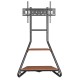 Maclean MC-455 Freestanding Corner TV Stand in Bauhaus Style, Free-standing TV Holder with Two Levels, Made of Wood, Load Capacity up to 10 kg, TV Mount up to 40 kg, 37-75, Max. VESA 600x400, Max. Height 1460mm MC-455 – Maclean Стойки