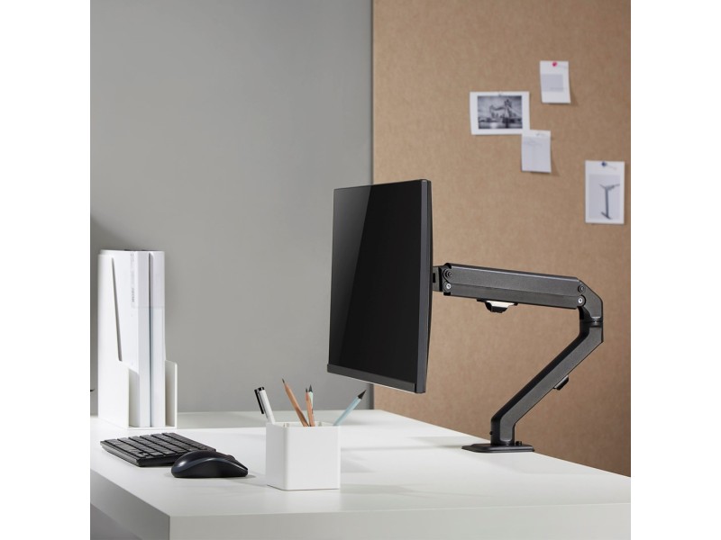 Maclean MC-906 Monitor Mount Holder Desk Table Mount 17 - 27 Adjustable Rotatable VESA 7 kg MC-906 – Maclean Стойки
