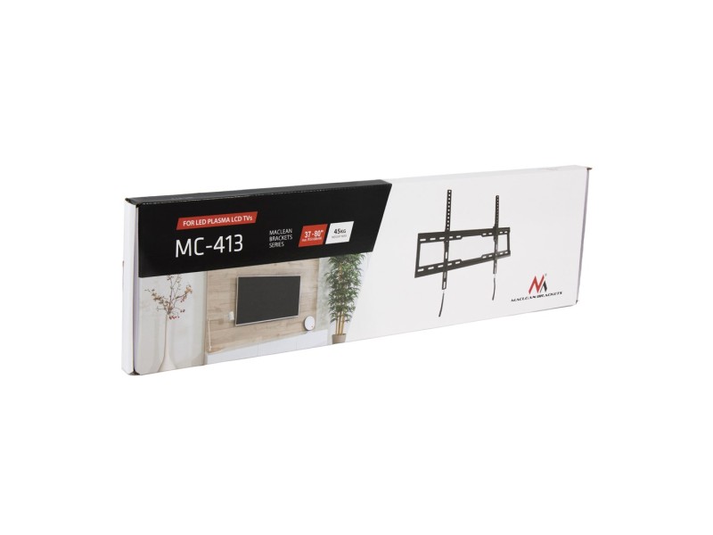 Maclean TV MC-413 Wall Mount Bracket 32-80 VESA 600x400 45kg Tilting Universal Adjustable Spirit Level Mounting Accessories MC-413 – Maclean Стойки