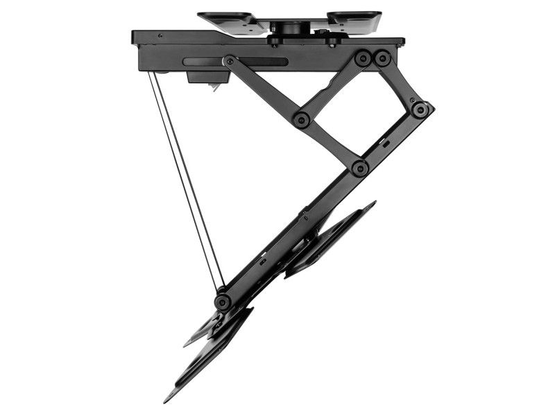 Maclean electric ceiling TV mount, TUYA support, max VESA 600x400, 90st swivel remote control, 23-65, 30kg, MC-491 MC-491 – Maclean Стойки