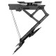 Maclean electric ceiling TV mount, TUYA support, max VESA 600x400, 90st swivel remote control, 23-65, 30kg, MC-491 MC-491 – Maclean Стойки