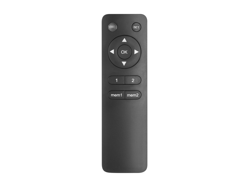Maclean electric ceiling mount for TV, TUYA support, max VESA 600x400, for sloping walls, remote control, 32-70, 35kg, MC-880T MC-880T – Maclean Стойки