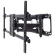 Manhattan TV & Monitor Mount, Wall, Full Motion, 1 screen, Screen Sizes: 37-75, Black, VESA 200x200 to 800x400mm, Max 75kg, LFD, Tilt & Swivel with 3 Pivots, Lifetime Warranty 461290 – Manhattan Стойки