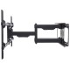 Manhattan TV & Monitor Mount, Wall, Full Motion, 1 screen, Screen Sizes: 37-75, Black, VESA 200x200 to 800x400mm, Max 75kg, LFD, Tilt & Swivel with 3 Pivots, Lifetime Warranty 461290 – Manhattan Стойки