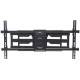 Manhattan TV & Monitor Mount, Wall, Full Motion, 1 screen, Screen Sizes: 37-75, Black, VESA 200x200 to 800x400mm, Max 75kg, LFD, Tilt & Swivel with 3 Pivots, Lifetime Warranty 461290 – Manhattan Стойки