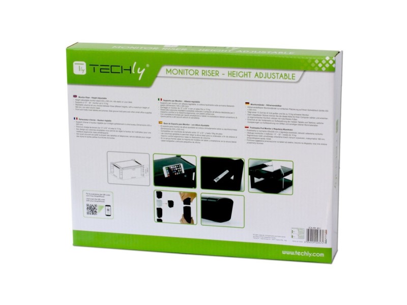Techly Height-Adjustable Smart Stand ICA-MS 401 028474 – TECHly Стойки