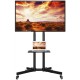 Techly ICA-TR16T signage display mount 177.8 cm (70) Black 105643 – TECHly Стойки