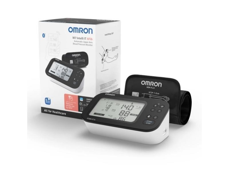 Omron M7 Intelli IT Upper arm Automatic 2 user(s) Omron M7 Intelli IT Upper arm Automatic 2 user(s) HEM-7380T1-EBK – OMRON Апарати за кръвно налягане