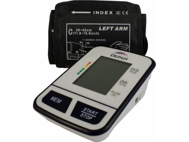Upper arm blood pressure monitor with arrhythmia detection function HELBO – DEPAN Апарати за кръвно налягане
