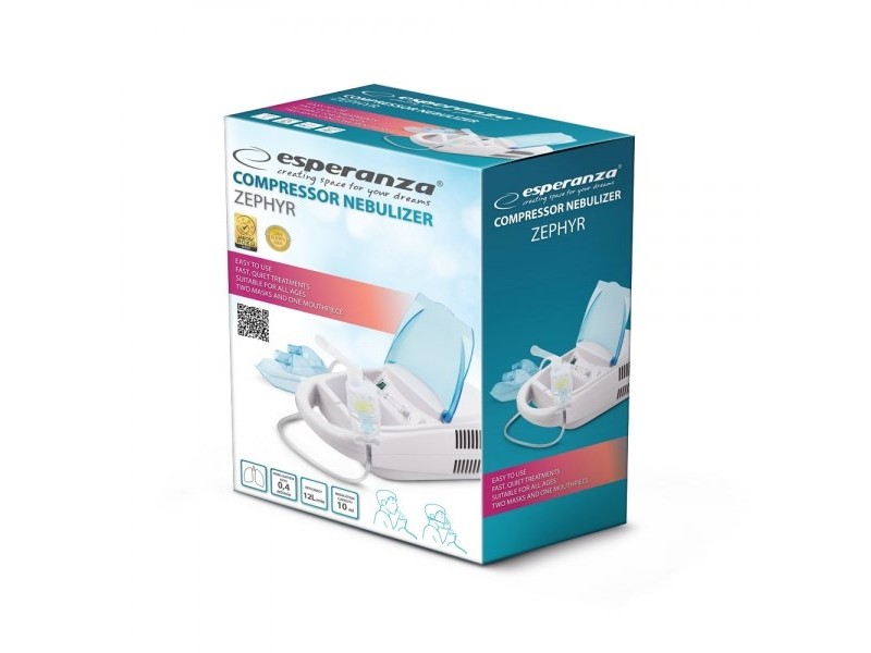 Esperanza ECN002 nebulizer Mesh nebuliser ECN002 – Esperanza Инхалатори