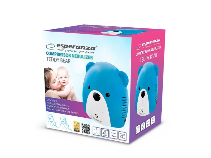 Esperanza ECN004 Compressor Nebuliser ECN004 – Esperanza Инхалатори