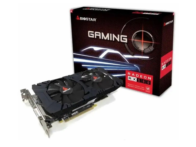 BIOSTAR Radeon RX 580 8GB GDDR5 graphics card (VA5815TQ82) VA5815RQ82 – Biostar Видео карти