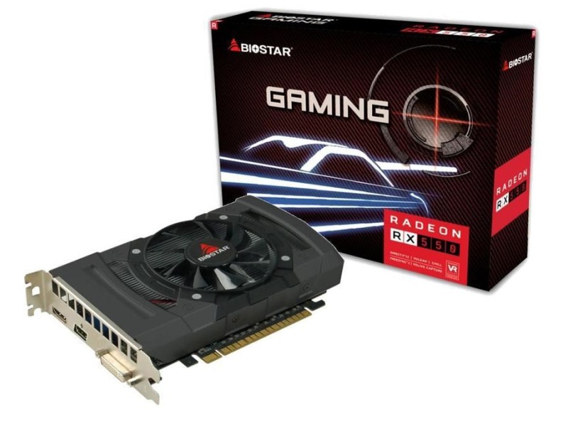 Biostar Radeon RX550 AMD Radeon RX 550 4 GB GDDR5 VA5505RF41 – Biostar Видео карти