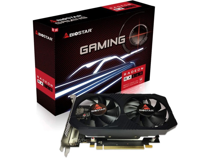 Biostar VA5615RF41 graphics card AMD Radeon RX 560 4 GB GDDR5 VA5615RF41 – Biostar Видео карти