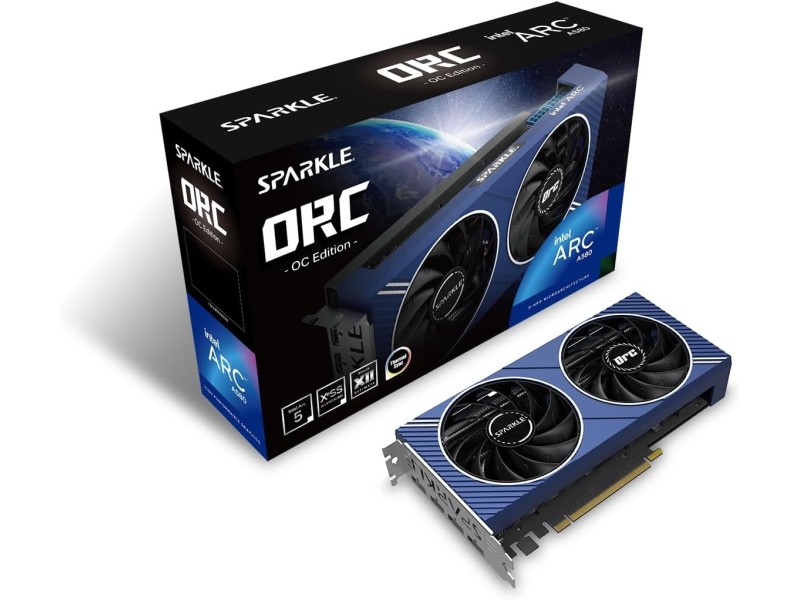 Sparkle Intel Arc A580 ORC OC Edition graphics card 1A1-S00401401G – SPARKLE Видео карти