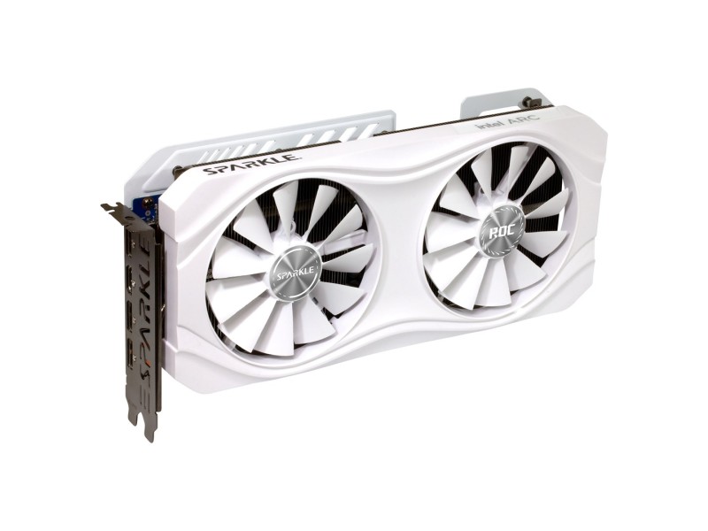 Sparkle Intel Arc A770 ROC Luna 16GB WH graphics card 1A1-S00413400G – SPARKLE Видео карти