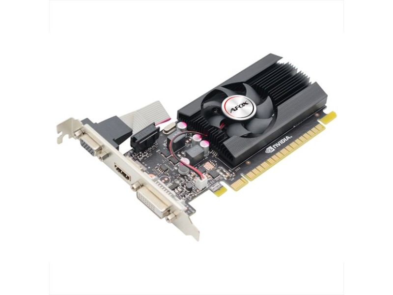 AFOX GEFORCE GT710 4GB DDR3 DVI HDMI VGA LP AF710-4096D3L7-V1 AF710-4096D3L7-V1 – AFOX Видео карти