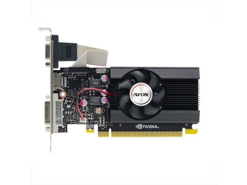 AFOX GEFORCE GT710 4GB DDR3 DVI HDMI VGA LP AF710-4096D3L7-V1 AF710-4096D3L7-V1 – AFOX Видео карти