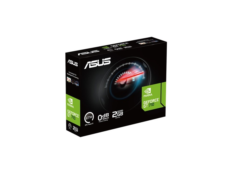 ASUS GT710-SL-2GD5-BRK-EVO NVIDIA GeForce GT 710 2 GB GDDR5 90YV0ALA-M0NA00 – ASUS Видео карти