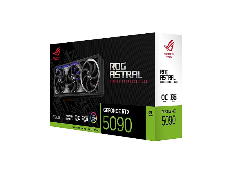 ASUS ROG Astral - -RTX5090-O32G-GAMING NVIDIA GeForce RTX 5090 32 GB GDDR7 90YV0LW0-M0NA00 – ASUS Видео карти