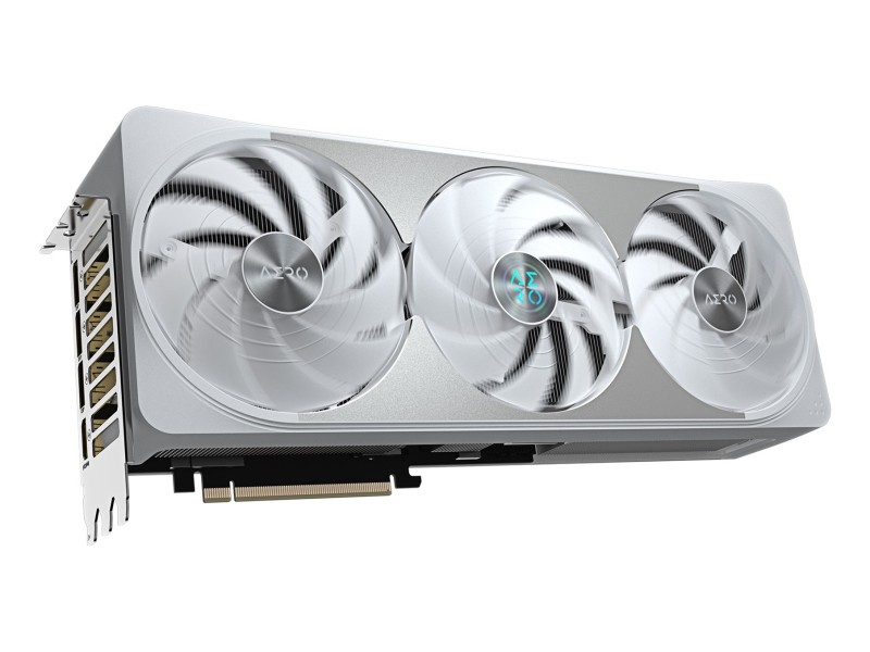 GIGABYTE GeForce RTX 5070 Ti AERO OC 16G Graphics Card - 16GB GDDR7, 256bit, PCI-E 5.0, 2588 MHz Core Clock, 3 x DP 2.1a, 1 x HDMI 2.1b, NVIDIA DLSS 4, GV-N507TAERO OC-16GD GV-N507TAERO OC-16GD – GIGABYTE Видео карти