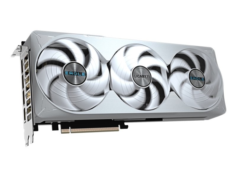 GIGABYTE GeForce RTX 5070 Ti EAGLE OC ICE SFF 16G Graphics Card - 16GB GDDR7, 256bit, PCI-E 5.0, 2542 MHz Core Clock, 3 x DP 2.1a, 1 x HDMI 2.1b, NVIDIA DLSS 4, GV-N507TEAGLEOC ICE-16GD GV-N507TEAGLEOC ICE-16GD – GIGABYTE Видео карти
