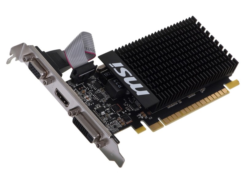 MSI V809-2000R GeForce GT 710 2 GB GDDR3 graphics card GT 710 2GD3H LP – MSI  Видео карти
