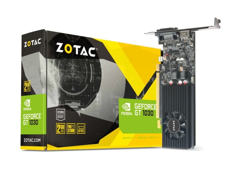 Zotac ZT-P10300A-10L graphics card NVIDIA GeForce GT 1030 2 GB GDDR5 ZT-P10300A-10L – ZOTAC Видео карти
