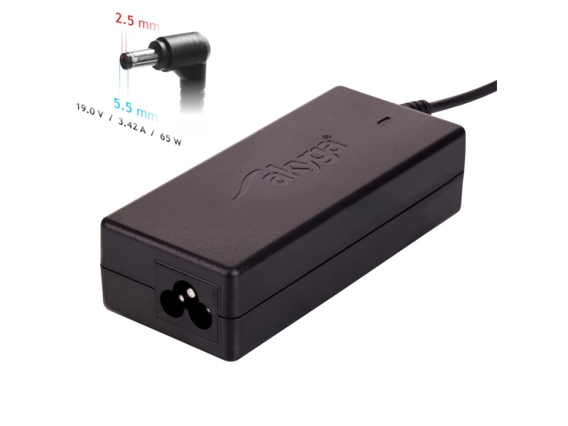 Akyga AK-ND-01 power adapter/inverter Indoor 65 W Black AK-ND-01 – AKYGA Универсални захранвания за лаптоп