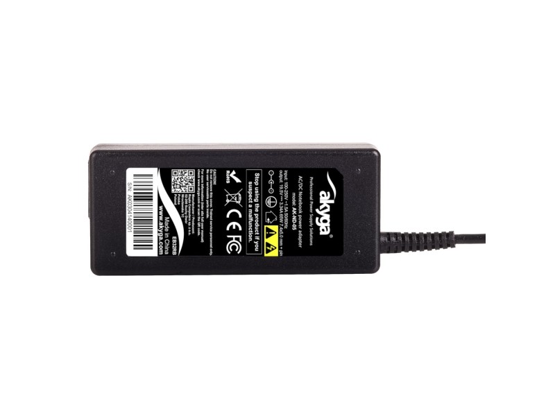 Akyga AK-ND-05 power adapter/inverter Indoor 65 W Black AK-ND-05 – AKYGA Универсални захранвания за лаптоп